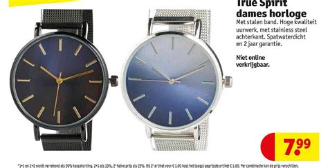 Dames horloge** aanbieding bij Kruidvat .